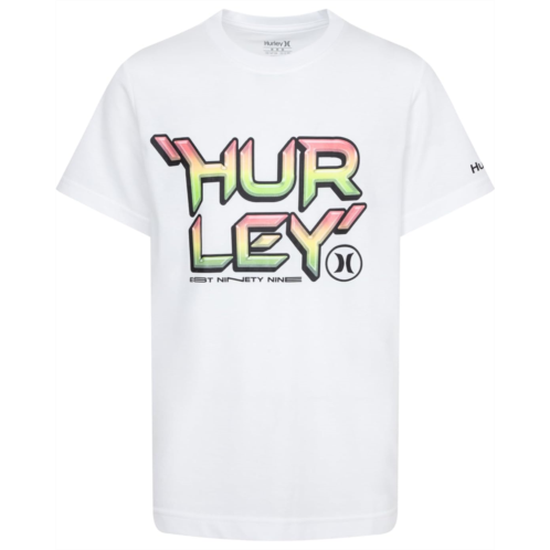 Hurley Kids Y2K Stack Graphic T-Shirt (Little Kid)