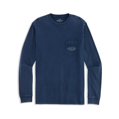 Vineyard Vines Drift-Dye Surf Logo Long Sleeve Tee