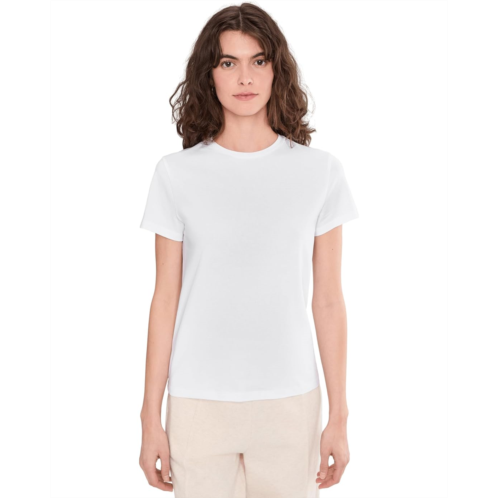 Womens PACT Luxe Signature Crew Neck Tee