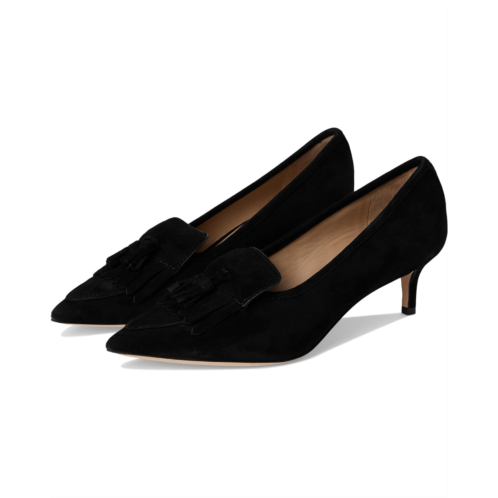 POLO Ralph Lauren Womens Lauren Ralph Lauren Adrienne Suede Kiltie Pumps