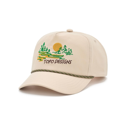 Topo Designs Twill Rope Cap - Golden Horizon