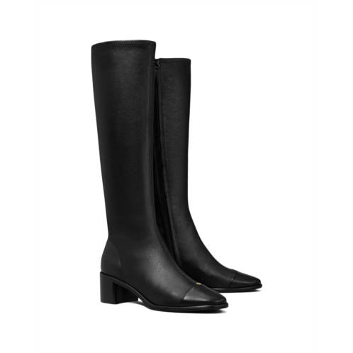 Womens Tory Burch Cap-Toe Knee High Boots 55mm