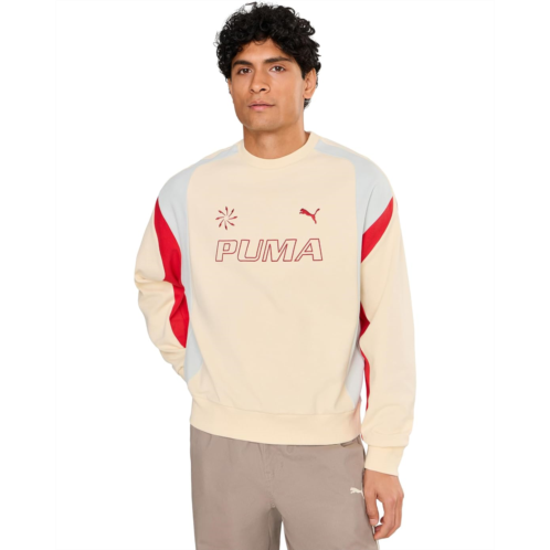 Unisex PUMA Future Archive Relaxed Moto Crew Neck Sweatshirt