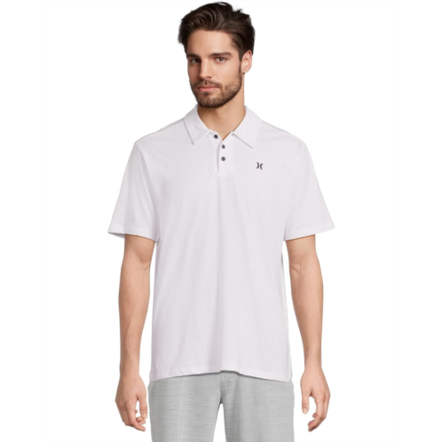 Mens Hurley Icon Slub Polo Short Sleeve