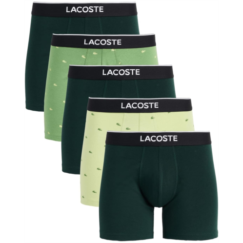 Mens Lacoste 5-Pack Boxer Briefs
