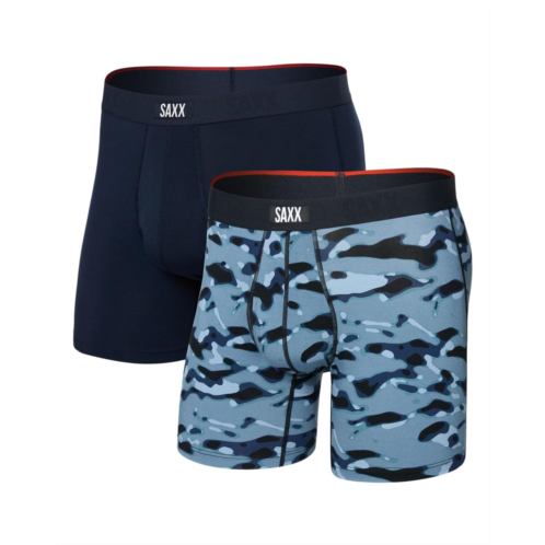 SAXX UNDERWEAR Vibe Xtra Soft Comfort Boxer Brief Fly 2-Pack