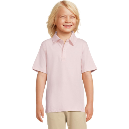 Johnston & Murphy Kids Micro Stripe Polo (Big Kid)