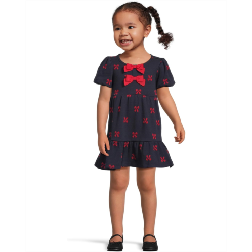 Janie and Jack Bow Print Dress (Infant)