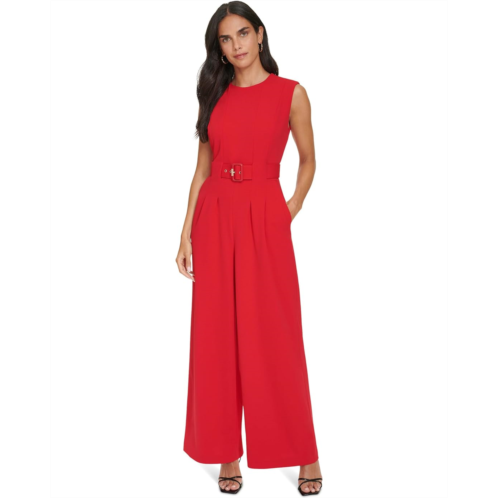 Calvin Klein Belted Jumpsuit