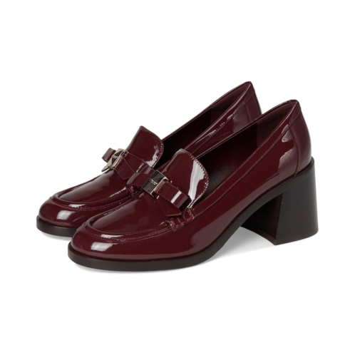 Womens Kate Spade New York Deco Bow Patent Leather Heeled Loafers