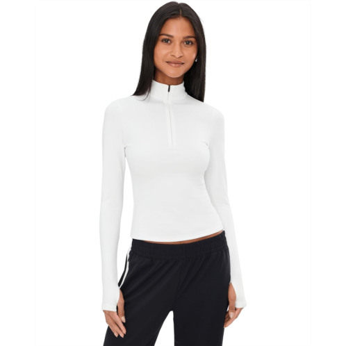 Splits59 Stevie Active Rib Half Zip Waist Length
