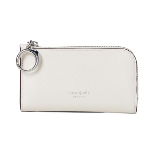 Kate Spade New York Halo Fine Grain Leather Small Slim Bifold Wallet