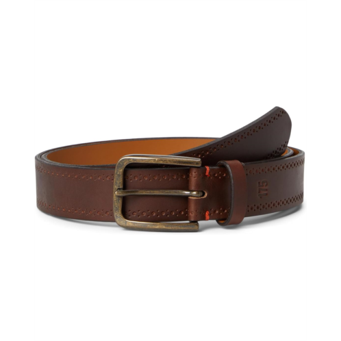 Johnston & Murphy 175th Anniversary Brogue Leather Belt