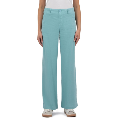KUT from the Kloth Meg - Linen Wide Leg Pants