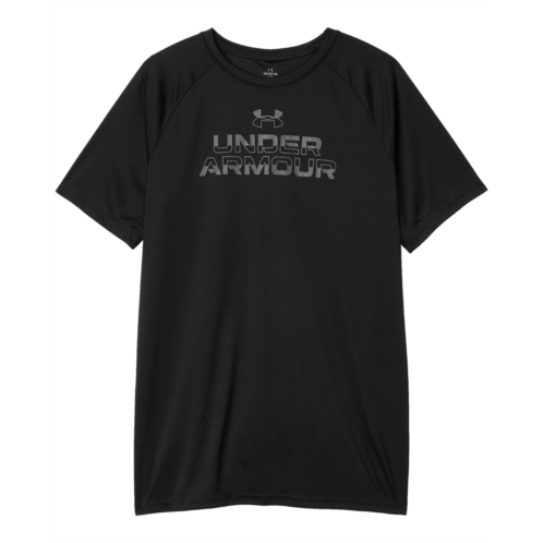 Under Armour Kids Tech Split Wordmark Short Sleeve T-Shirt (Big Kids)