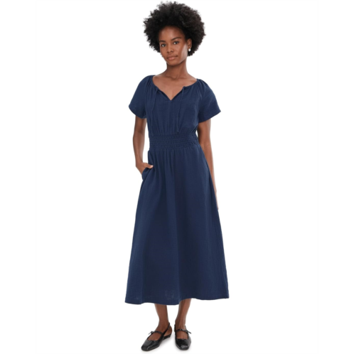 PACT Coastal Boho Midi Dress