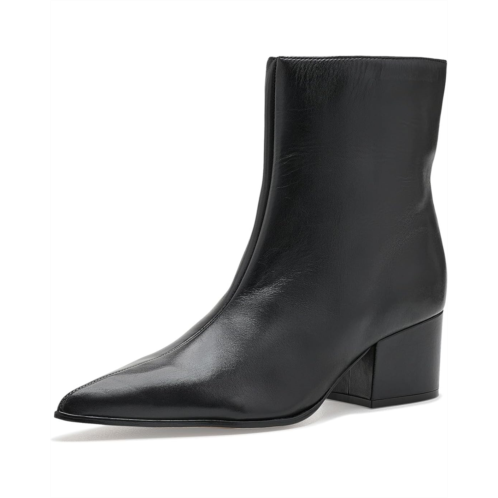 Womens Arezzo Ally Mid Block Bootie