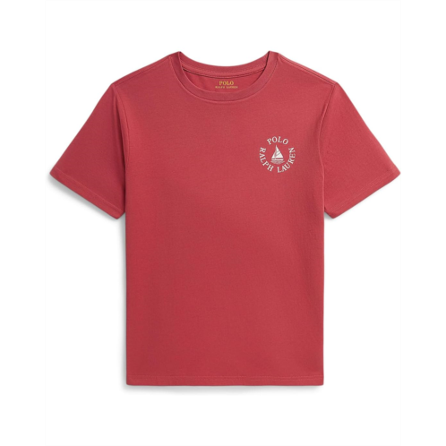 Boys Polo Ralph Lauren Kids Logo Cotton Jersey Tee (Big Kid)