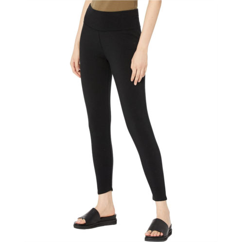 Eileen Fisher High-Waisted Ankle Leggings