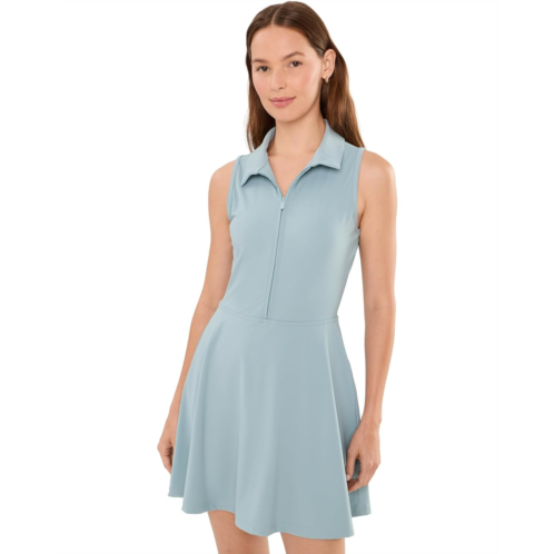 Womens TravisMathew Moveknit Sleeveless Zip Dress