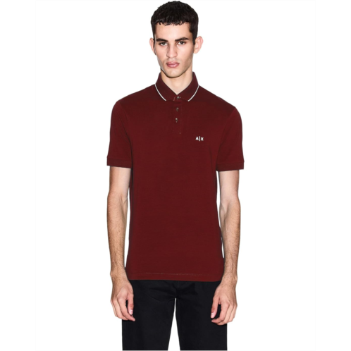 Womens Armani Exchange Essential Slim Logo Polo