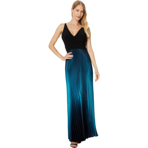 Betsy & Adam Long Ity Ombre Charmous Skirt