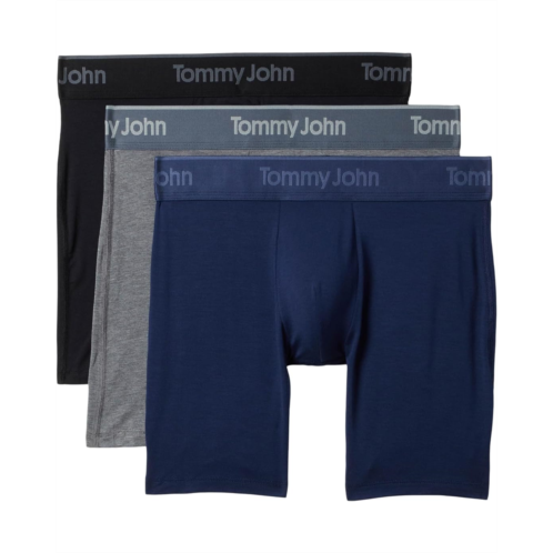 Mens Tommy John 3-Pack Second Skin Modal Boxer Brief