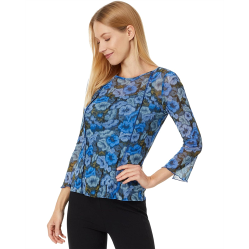 Vince Camuto Crew Neck Long Sleeve Blouse