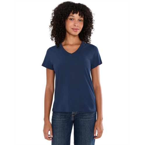 Womens PACT Organic Cotton Essential V-Neck Tee