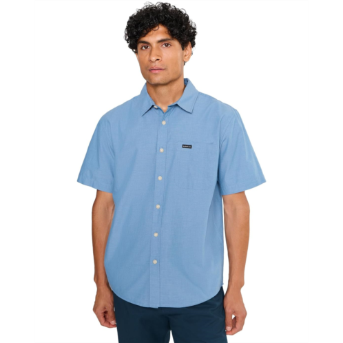 Mens Quiksilver Shore Break Classic Short Sleeve Woven