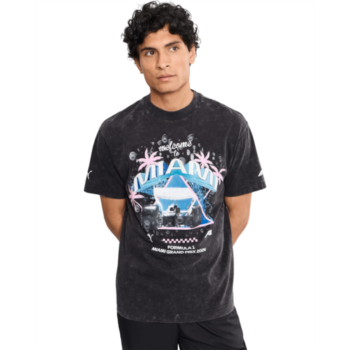 PUMA Formula 1 Miami Washed Graphic T-Shirt