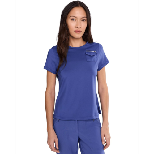 Womens Jamie Sadock Sunsense Crew Neck Tee Shirt