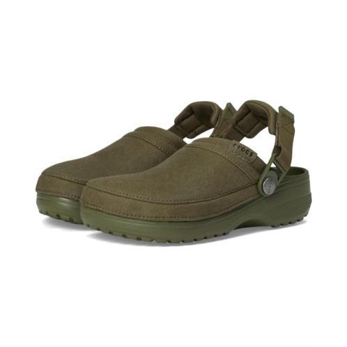 Unisex Crocs Classic Crafted Vegan Suede Clogs