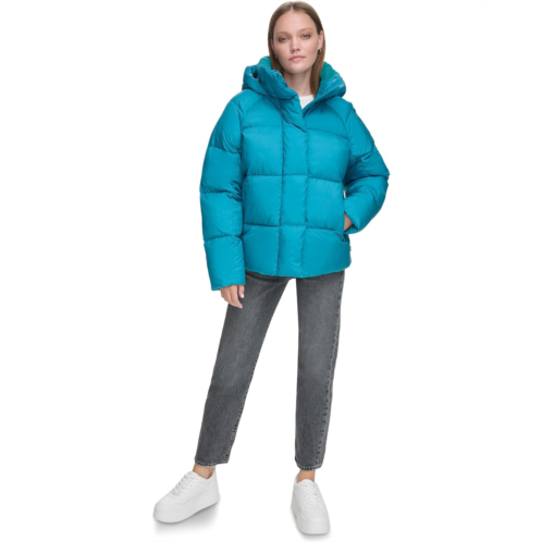 Levi s Quilted Hooded Bubble Puffer