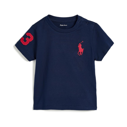Boys Polo Ralph Lauren Kids Big Pony Cotton Jersey Tee (Infant)