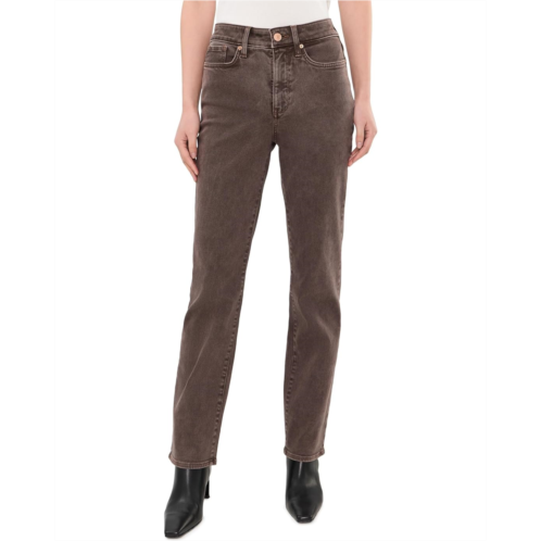 Womens NYDJ High-Rise Marilyn Straight Jeans