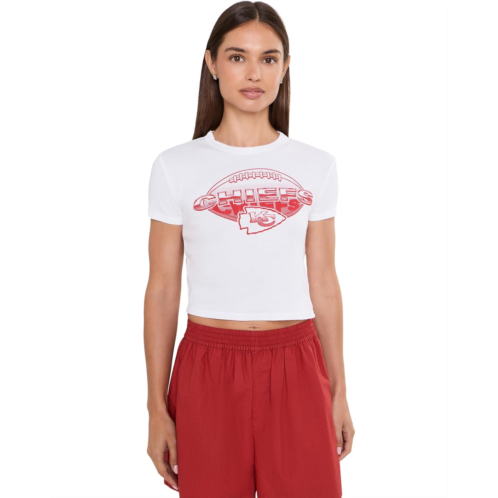 Womens Junk Food Clothing NFL Kansas City Chiefs Repeat Baby Tee