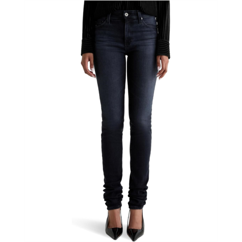 AG Jeans Viola Mid Rise Skinny In Glitch