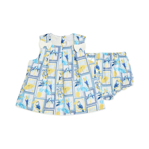 Girls Janie and Jack Tropical Birds Set (Infant)