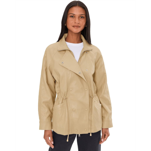 Avec Les Filles Anorak With Waist Drawstring