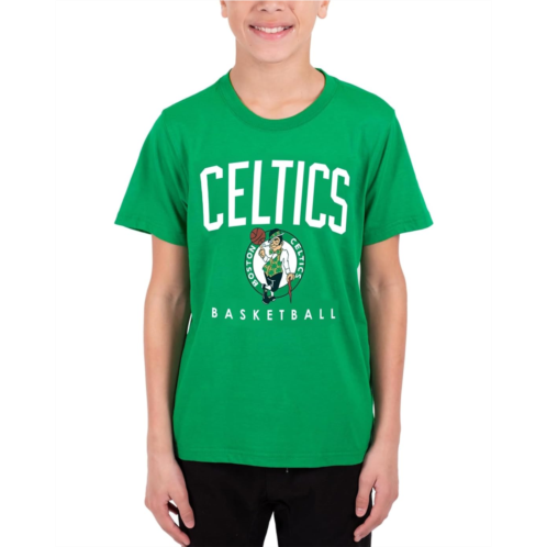 Boys Ultra Game NBA Official Arched Plexi Short Sleeve T-Shirt (Big Kid)