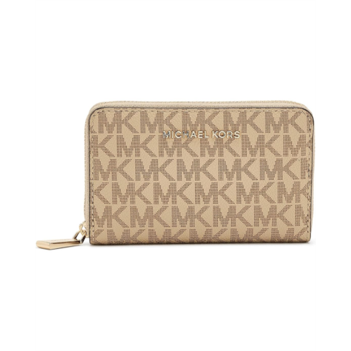 Michael Michael Kors Jet Set Small Zip Around Card Case