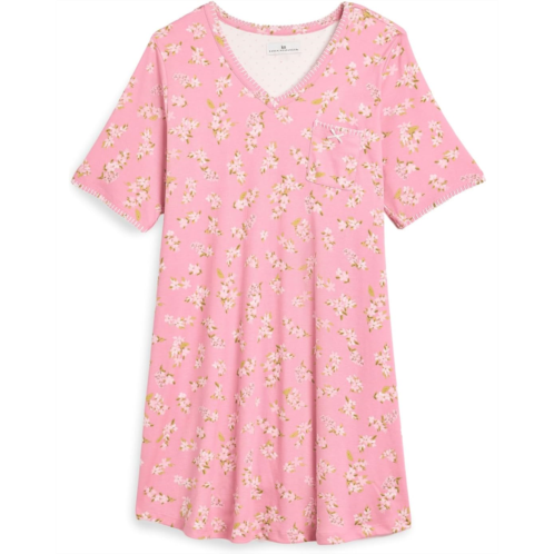 Karen Neuburger Plus Size Sleepdress With Blanket Stitching