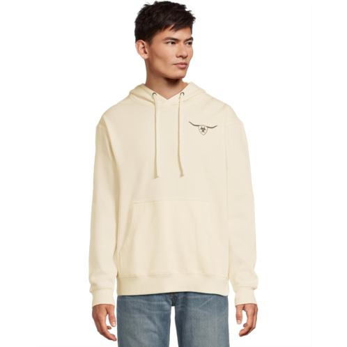 Mens Ariat Shield Steerhead Hoodie