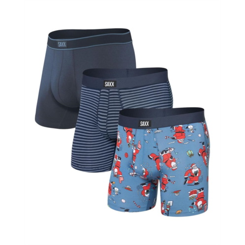 Mens SAXX UNDERWEAR Daytripper Comfort Stretch Boxer Brief Fly 3-Pack