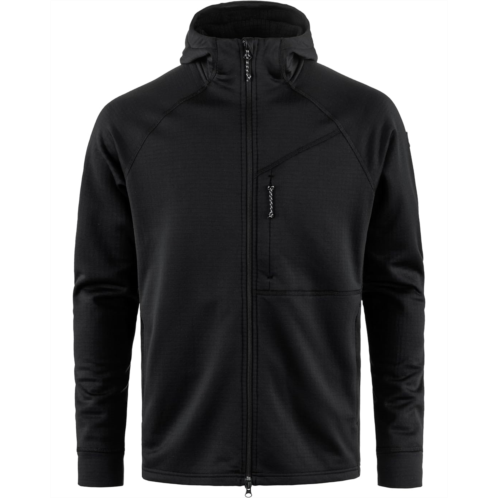 Mens Fjallraven Abisko Grid Fleece Hoodie