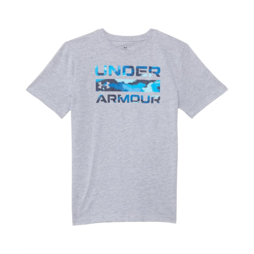 Under Armour Kids Dissolve Camo Logo Tee (Big Kid)