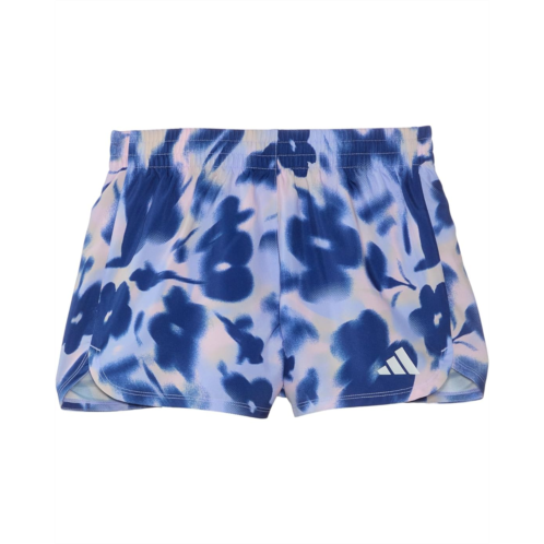 Adidas Kids Aop Woven Pacer Shorts (Big Kid)