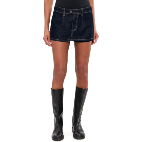 Womens Free People Gallivanting Denim Skort