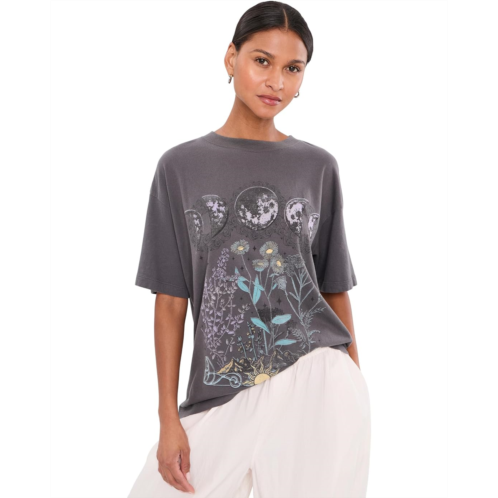 Womens Spiritual Gangster Rewilding Boyfriend Short Sleeve Tee